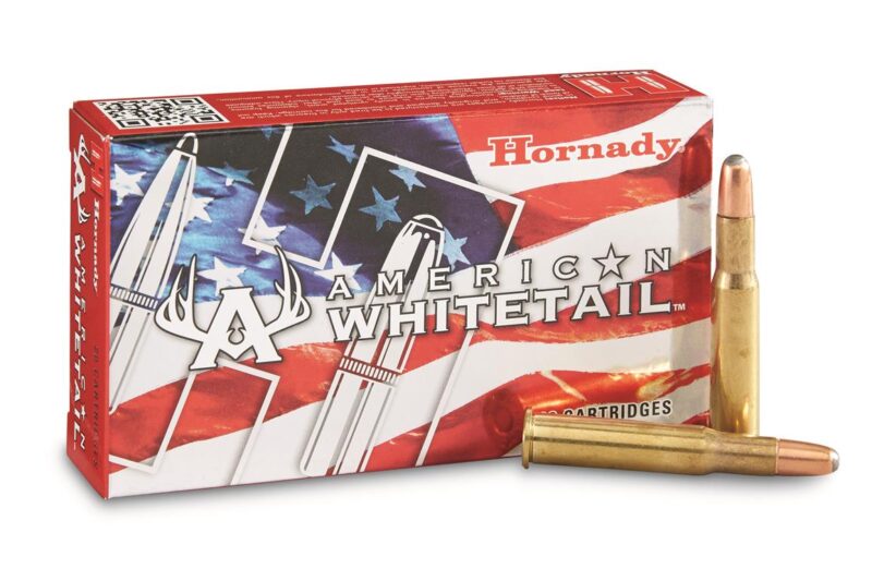 HORNADY AMERICAN WHITETAIL 30-30 WIN 150GR RN AMMO 20RDS