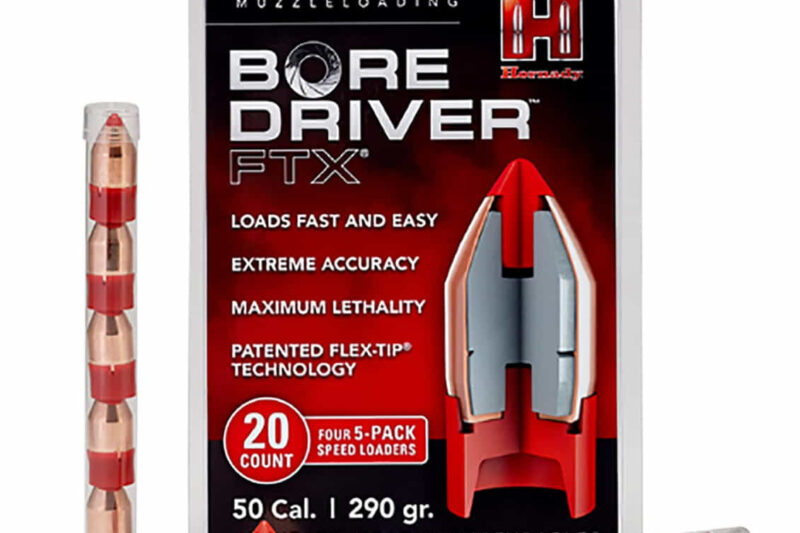 HORNADY BORE DRIVERS 50 CAL 290GR FTX BULLETS 20CT HORNADY BORE DRIVERS 50 CAL 290GR FTX BULLETS 20CT