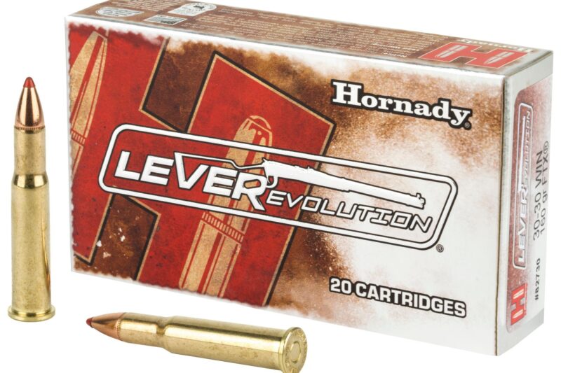 HORNADY LEVEREVOLUTION 30-30 WIN 160GR AMMO 20RDS