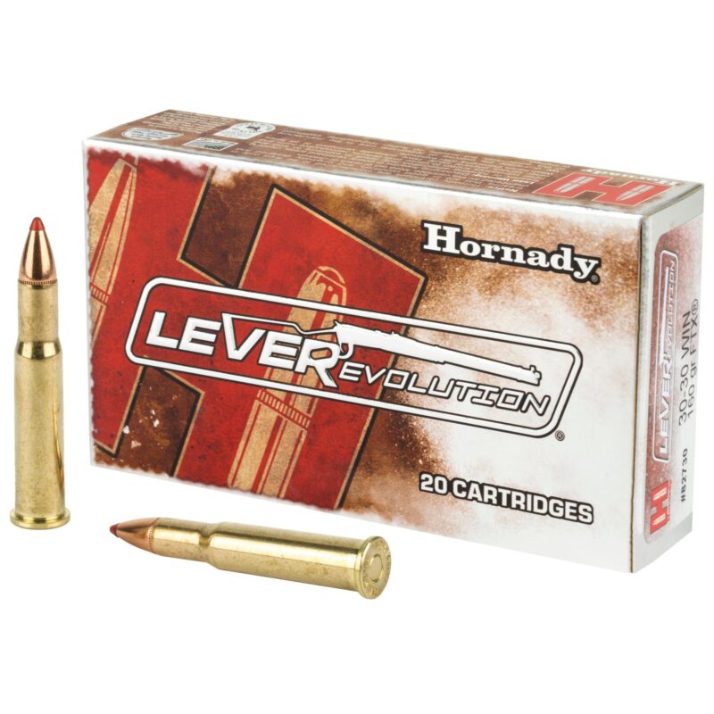HORNADY LEVEREVOLUTION 30-30 WIN 160GR AMMO 20RDS