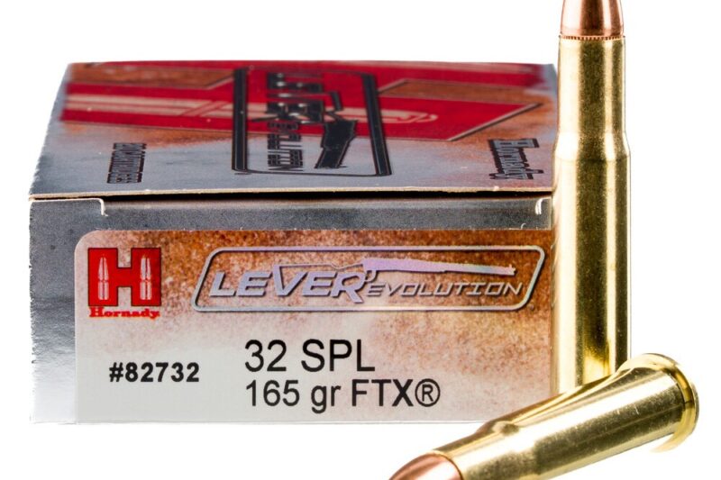 HORNADY LEVEREVOLUTION 32 WIN SPECIAL 165 GR FTX AMMO 20RDS HORNADY LEVEREVOLUTION 32 WIN SPECIAL 165 GR FTX AMMO 20RDS