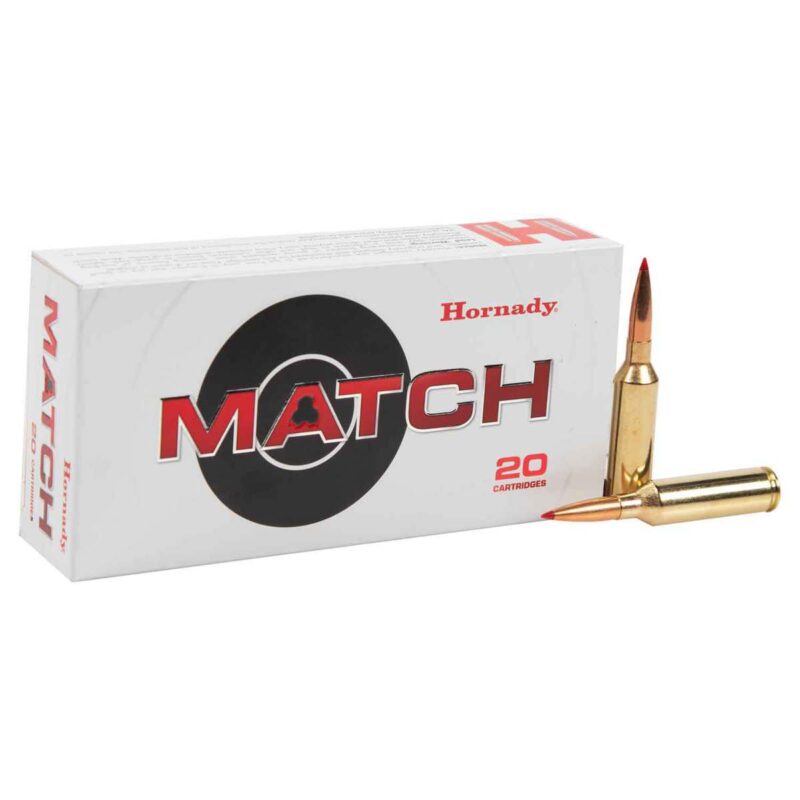 HORNADY MATCH 6.5 CREEDMOOR 147GR ELD-M AMMO 20RDS