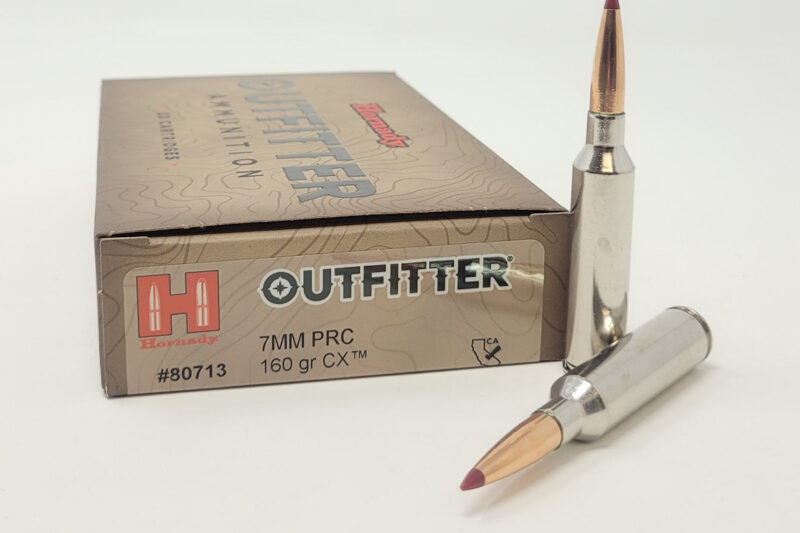 HORNADY OUTFITTER 7MM PRC 160GR CX AMMO 20RDS