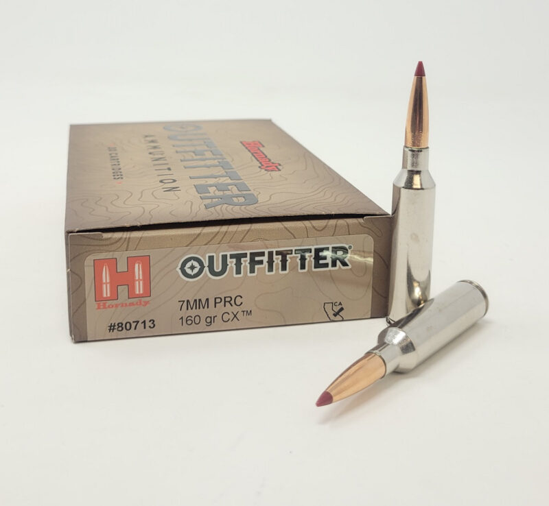 HORNADY OUTFITTER 7MM PRC 160GR CX AMMO 20RDS
