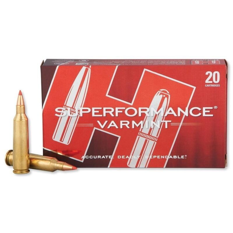 HORNADY SUPERFORMANCE 22-250 50GR VMAX AMMO 20RDS