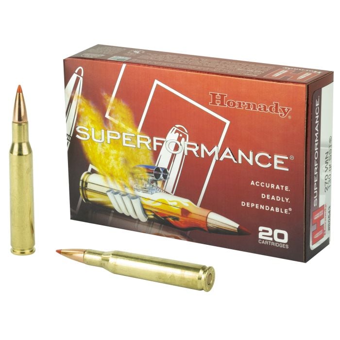 HORNADY SUPERFORMANCE 270 WINCHESTER 130GR SST AMMO 20RDS