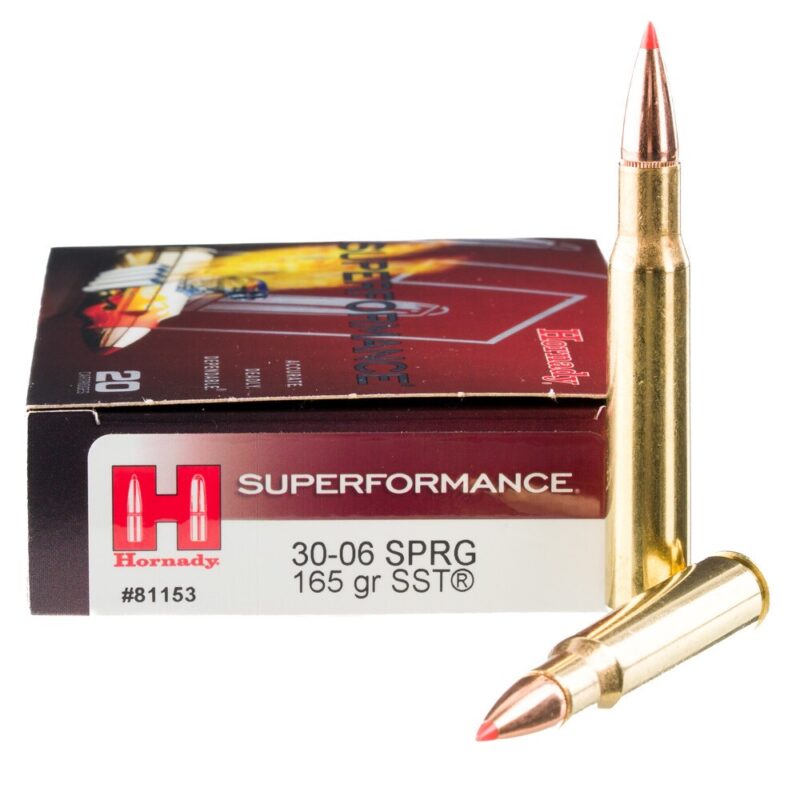 HORNADY SUPERFORMANCE 30-06 SPRG 165GR SST AMMO 20RDS