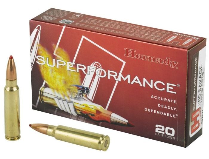 HORNADY SUPERFORMANCE 300 SAVAGE 150GR SST AMMO 20RDS