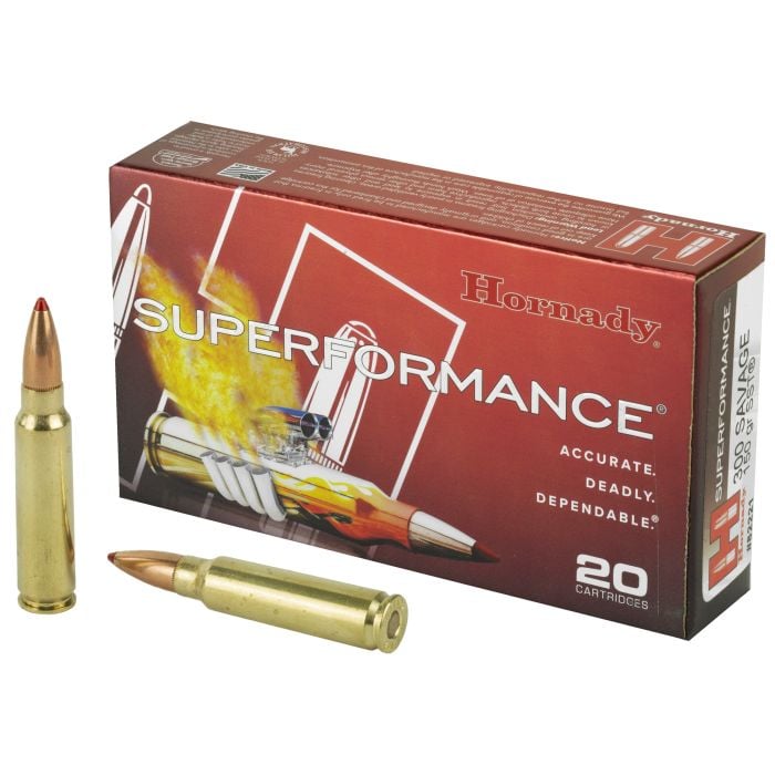 HORNADY SUPERFORMANCE 300 SAVAGE 150GR SST AMMO 20RDS