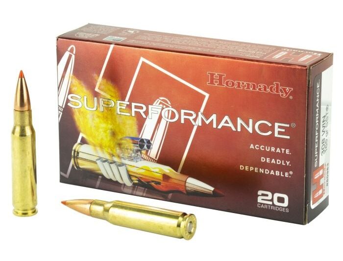 HORNADY SUPERFORMANCE 308 WIN 165GR SST AMMO 20RDS