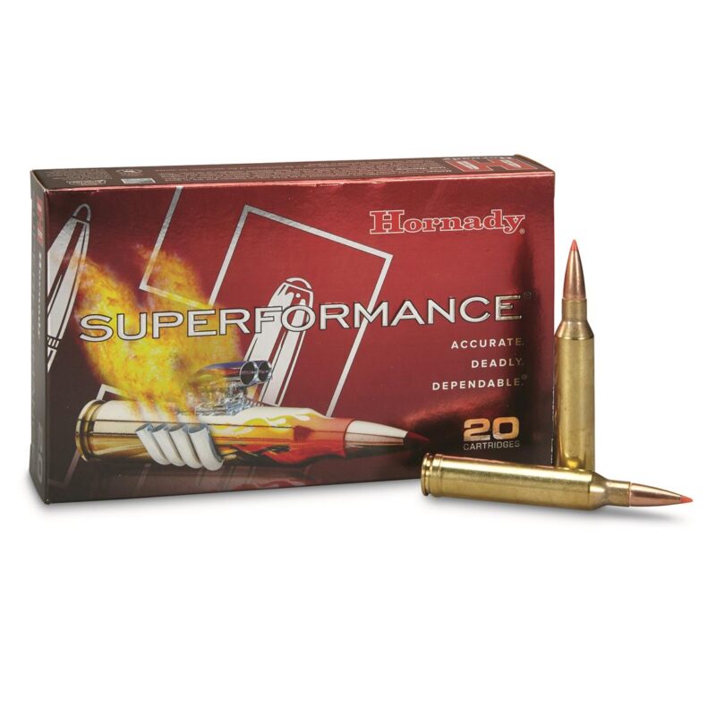 HORNADY SUPERFORMANCE 7MM REMINGTON 162GR SST AMMO 20RDS