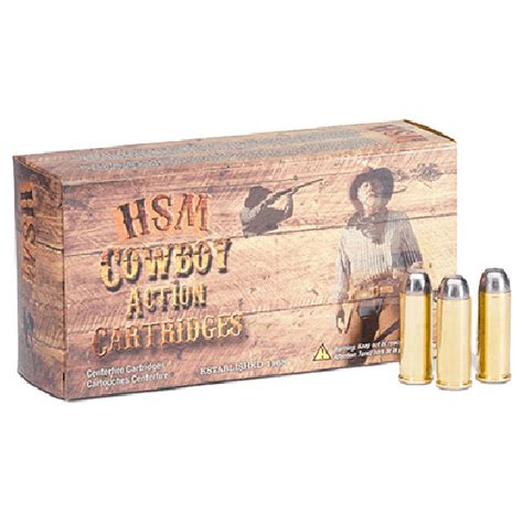 HSM 44-40 200GR RNFP AMMO 50RDS
