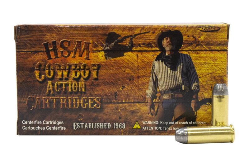 HSM 45 COLT 200GR RNFP AMMO 50RDS
