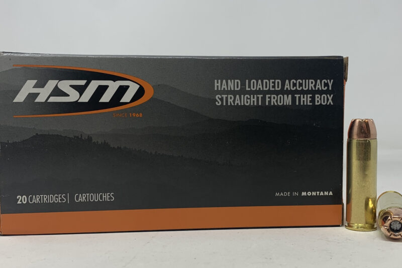 HSM 500 SW MAG 330GR LEAD RNFP AMMO 20RDS