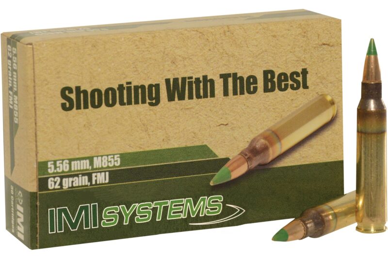 IMI 223GR 62GR GREEN TIP AMMO 1,000RDS