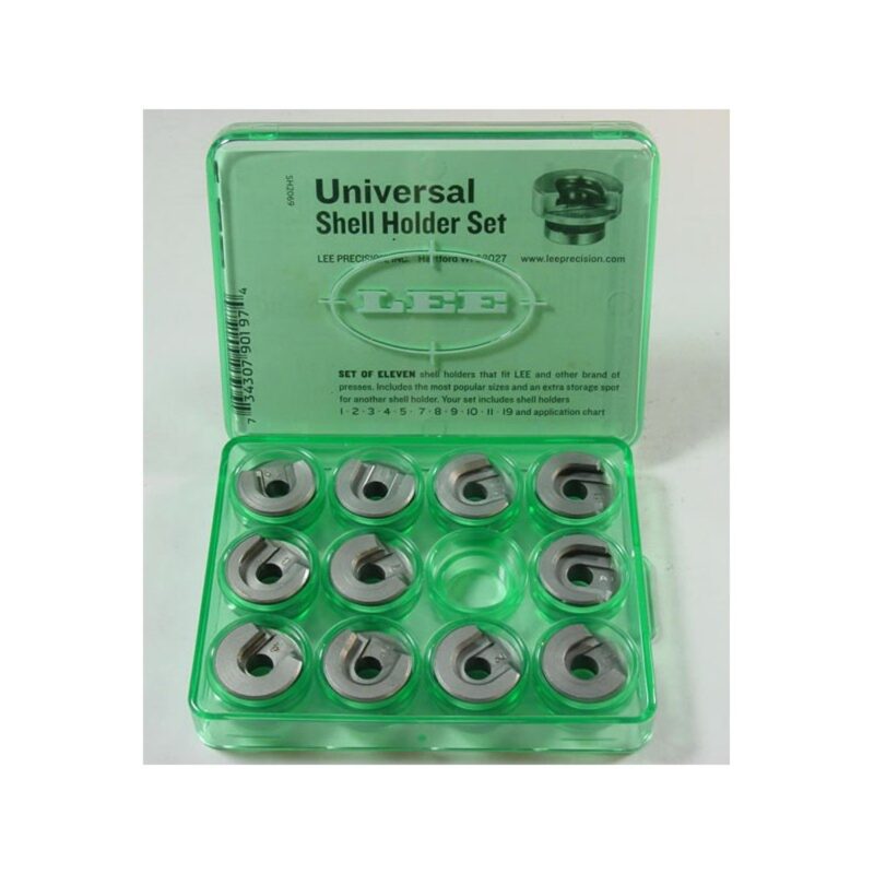 LEE UNIVERSAL SHELLHOLDER SET 11 S/H's for PRESS/AP-II