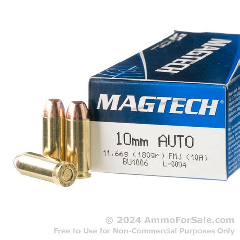 MAGTECH 10MM 180GR FMJ