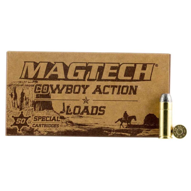 MAGTECH 45 COLT 200GR L-FLAT AMMO 50RDS