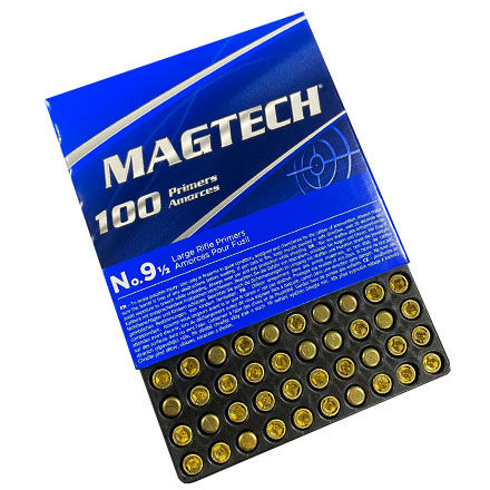 MAGTECH NO.9.5 LARGE RIFLE PRIMERS 100CT MAGTECH NO.9.5 LARGE RIFLE PRIMERS 100CT