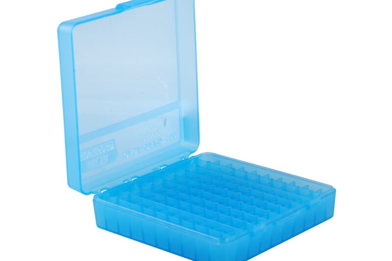 MTM BLUE 100RD AMMO HOLDER MTM BLUE 100RD AMMO HOLDER (41/44/45)
