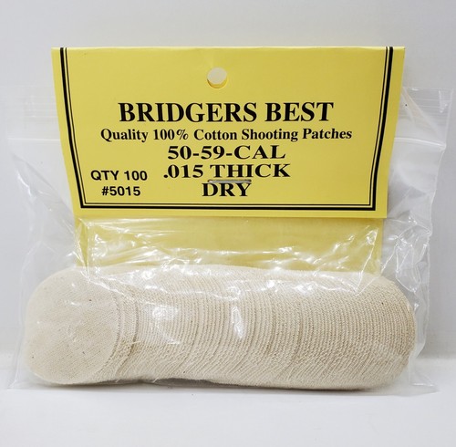 MUZZLELOADER WONDER PATCH .50-.59 .015 100CT MUZZLELOADER WONDER PATCH .50-.59 .015 100CT