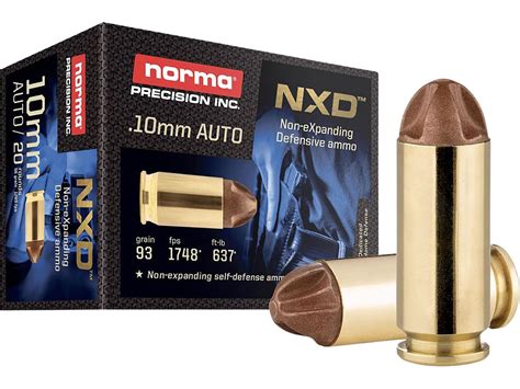 NORMA 10MM NXD 93GR AMMO 20RDS