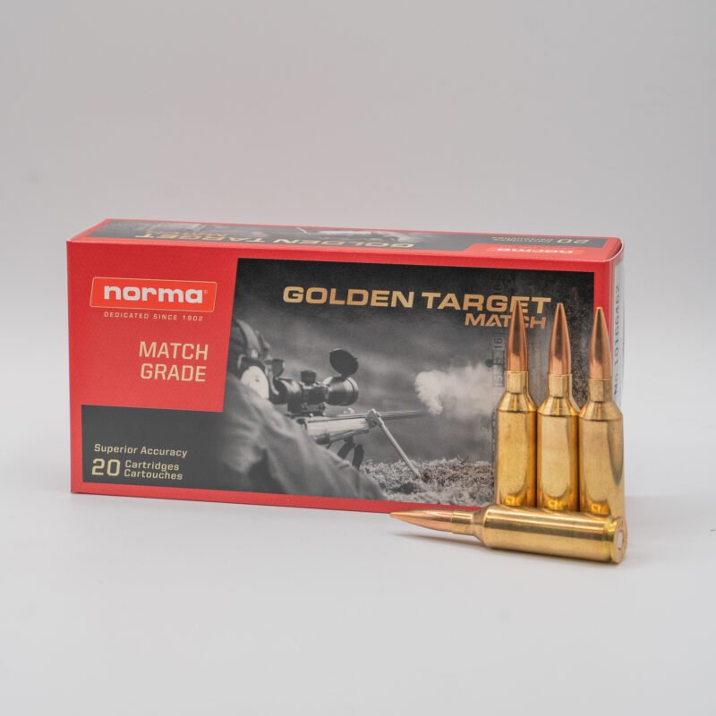 NORMA GOLDEN TARGET MATCH 6.5 PRC 143GR AMMO 20RDS
