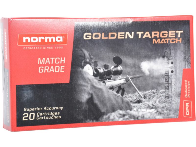 NORMA GOLDEN TARGET MATCH 6MM CREEDMOOR 107GR AMMO 20RDS