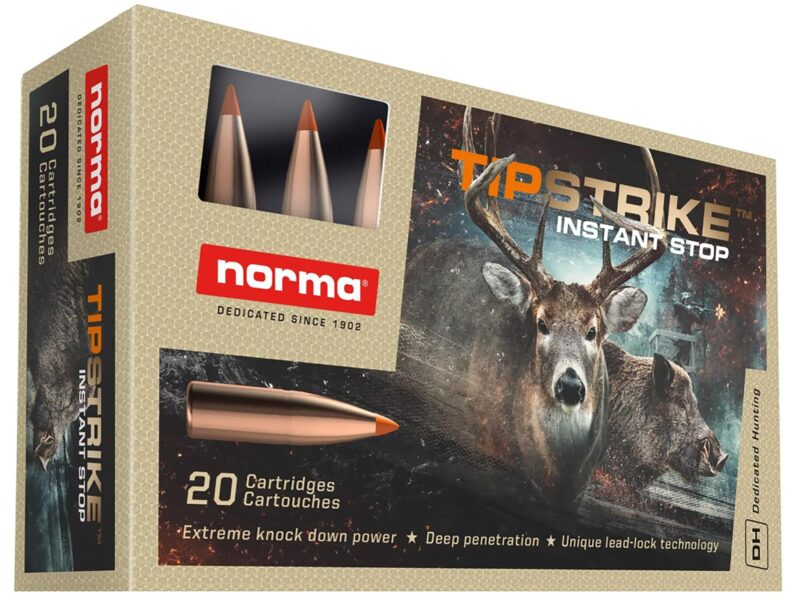 NORMA TIPSTRIKE 6.5 CREEDMOOR 140GR AMMO 20RDS