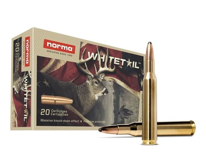 NORMA WHITETAIL 270 WINCHESTER 130GR SPS AMMO 20RDS NORMA WHITETAIL 270 WINCHESTER 130GR SPS AMMO 20RDS