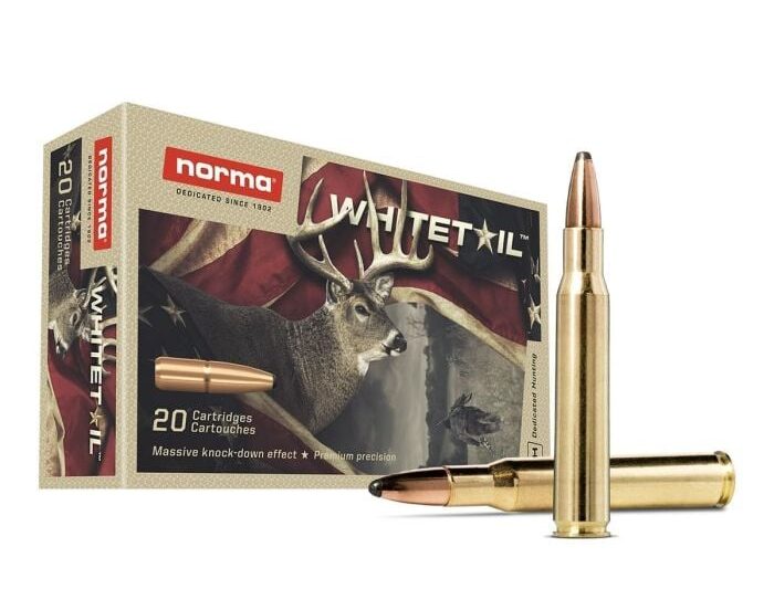 NORMA WHITETAIL 30-06 SPRG 150GR PSP AMMO 20RDS NORMA WHITETAIL 30-06 SPRG 150GR PSP AMMO 20RDS