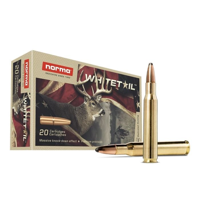 NORMA WHITETAIL 30-06 SPRG 150GR PSP AMMO 20RDS