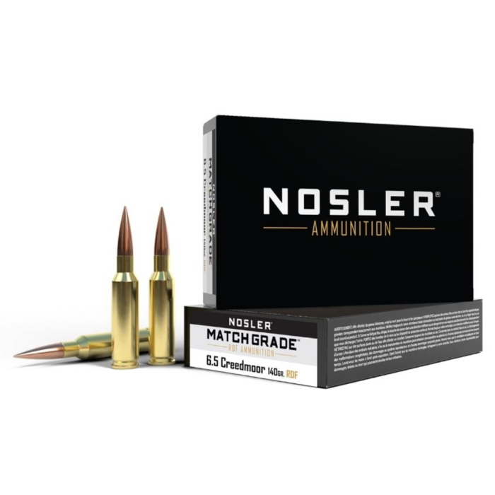 NOSLER 6.5 CREEDMOOR 140GR RDF 20RDS