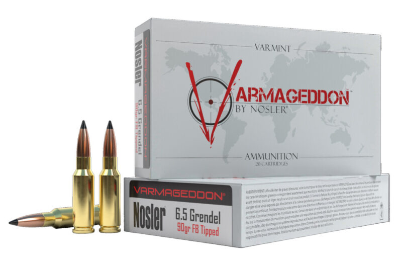 NOSLER 6.5 GRENDEL 90GR FB TIPPED AMMO 20RDS