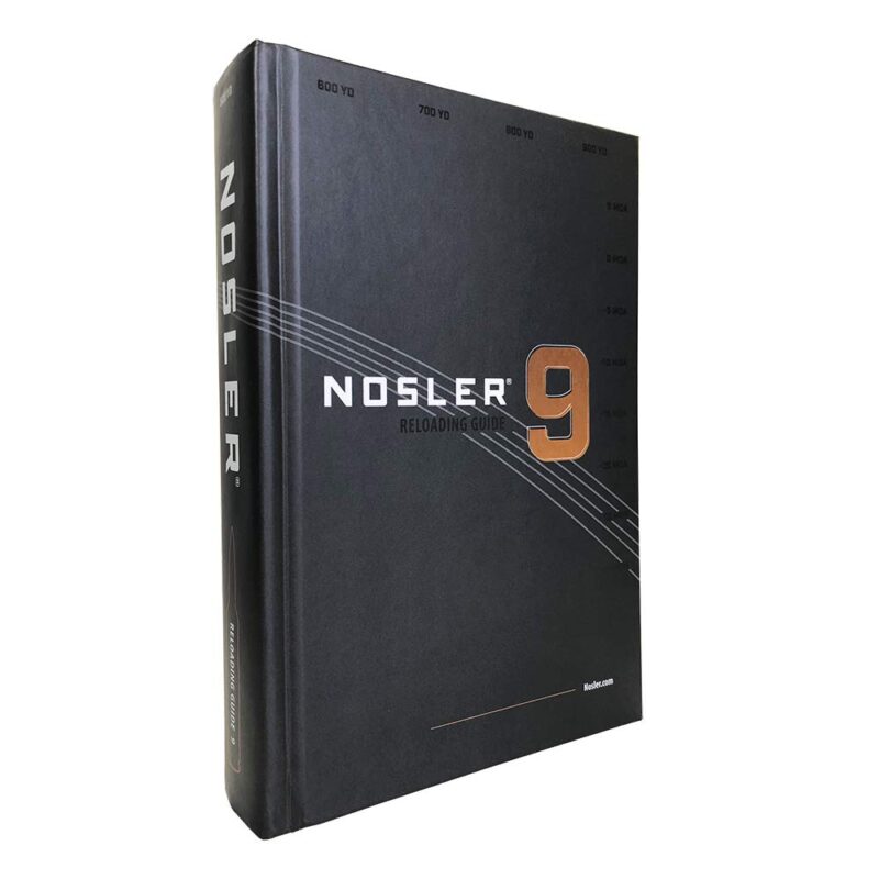 NOSLER RELOADING GUIDE - 9TH EDITION