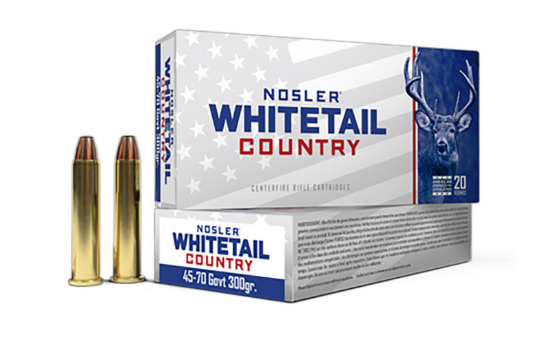 NOSLER WHITETAIL 45-70 GOVT 300GR 20RDS