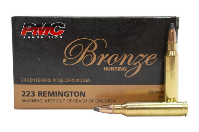 PMC 223 REM 55GR FMJ AMMO 20RDS