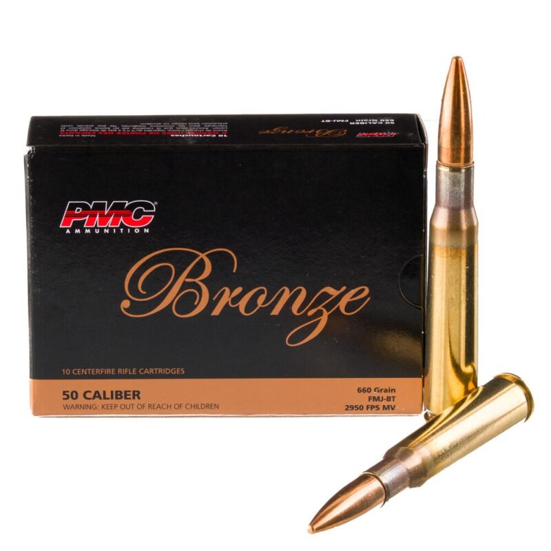 PMC 50 BMG 660GR FMJ 10RDS