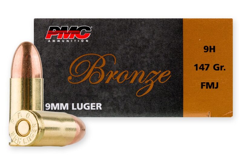 PMC 9MM LUGER 147GR FMJ AMMO 50RDS PMC 9MM LUGER 147GR FMJ AMMO 50RDS