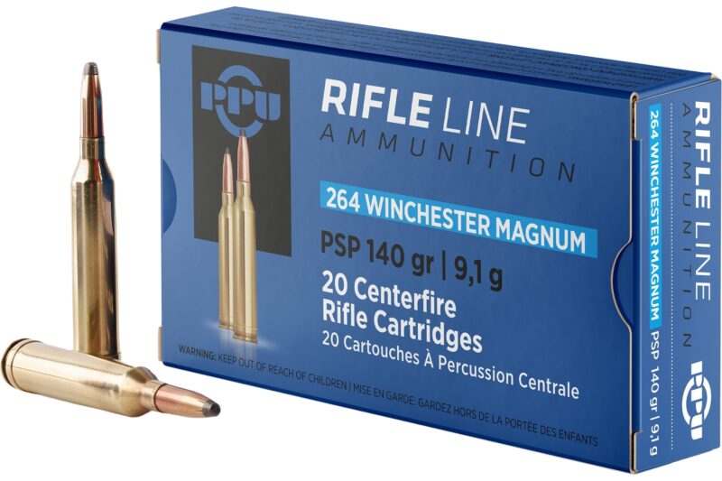 PPU 264 WIN MAG 140GR PSP AMMO 20RDS PPU 264 WIN MAG 140GR PSP AMMO 20RDS