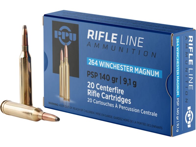 PPU 264 WIN MAG 140GR PSP AMMO 20RDS