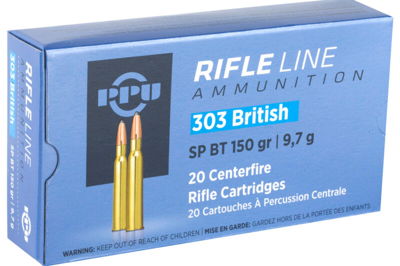 PPU 303 BRITISH 150GR SP AMMO 20RDS PPU 303 BRITISH 150GR SP AMMO 20RDS
