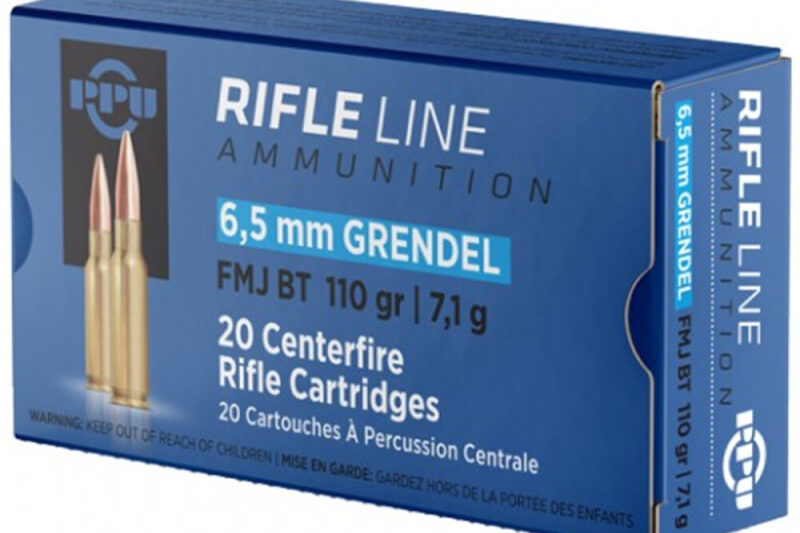PPU 6.5 GRENDEL 110gr FMJ-BT AMMO 20RDS PPU 6.5 GRENDEL 110gr FMJ-BT AMMO 20RDS