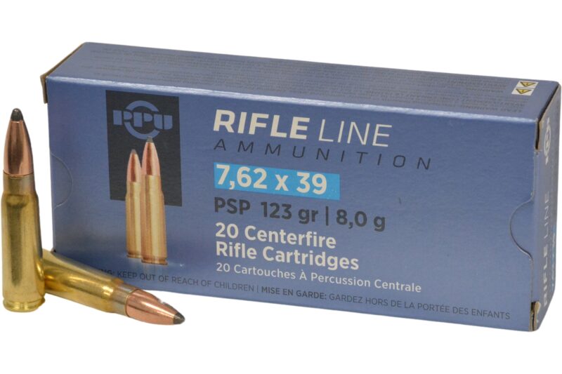 PPU 7.62X39 123GR PSP AMMO 20RDS PPU 7.62X39 123GR PSP AMMO 20RDS