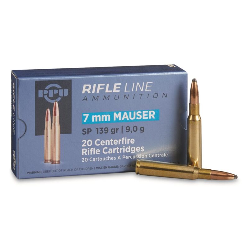 PPU 7MM-08 REMINGTON 140GR PSPBT AMMO 20RDS