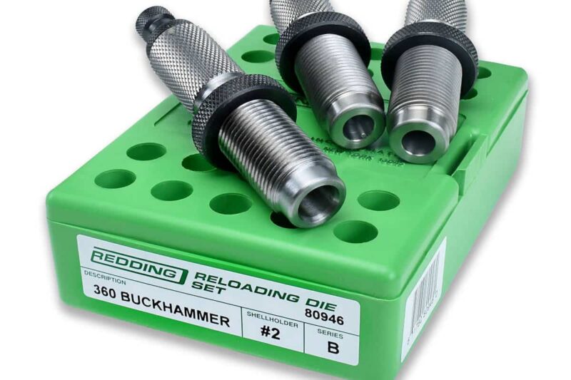 RCBS 360 BUCKHAMMER 3 DIE SET HORNADY 2-DIE RIFLE SET SERIES IV 6MM CREEDMOOR
