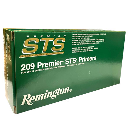 REMINGTON 209 STS PRIMERS 1000CT