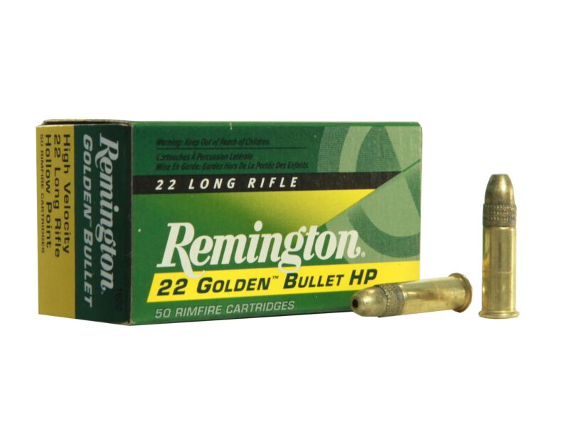 REMINGTON GOLDEN BULLET 22LR 36GR AMMO 50RDS