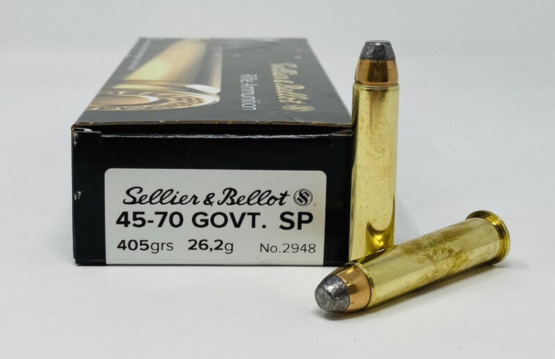 SELLIER BELLOT 45-70 GOV'T 405GR SP AMMO 20RDS