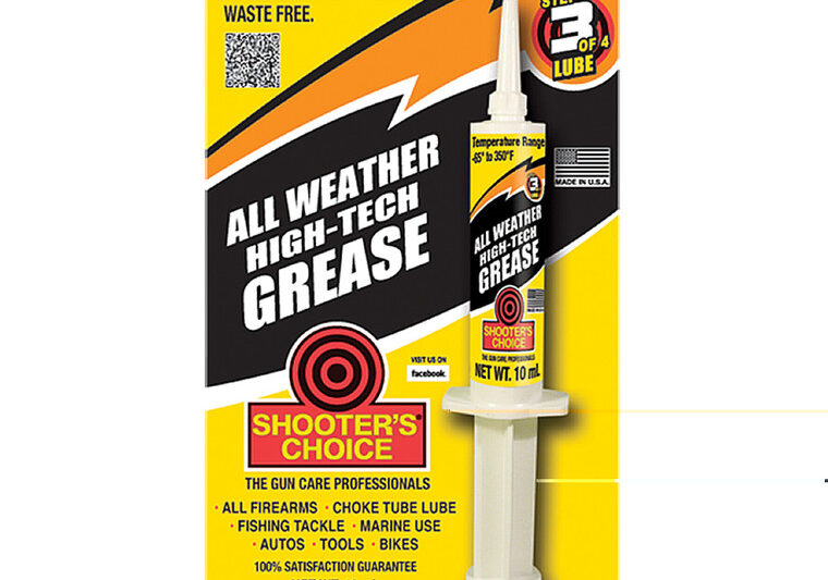 SHOOTER’S CHOICE HIGH TECH GUN GREASE 10CC SYRINGE SHOOTER'S CHOICE HIGH TECH GUN GREASE 10CC SYRINGE